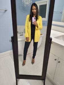 Yellow Cardigan